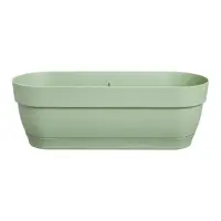 Elho Vibia Campana balkonbak 50 cm pistache groen - afbeelding 1