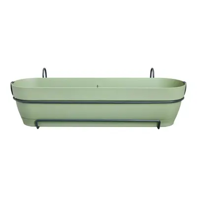 Elho Vibia Campana balkonbak Allin1 70 cm pistache groen - afbeelding 1