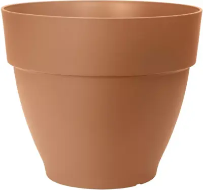 Elho Vibia Campana bloempot rond 20 cm terra - afbeelding 1