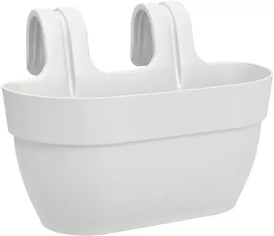 Elho Vibia Campana easy hangpot medium zijdewit - afbeelding 1