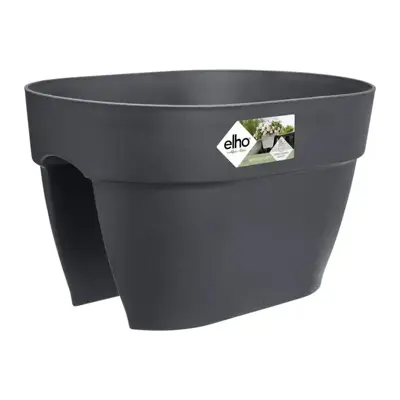 Elho Vibia Campana flower bridge 40 cm antraciet - afbeelding 2