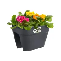 Elho Vibia Campana flower bridge 40 cm antraciet - afbeelding 6