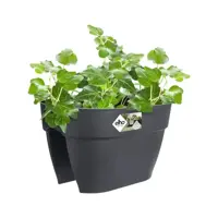 Elho Vibia Campana flower bridge 40 cm antraciet - afbeelding 7