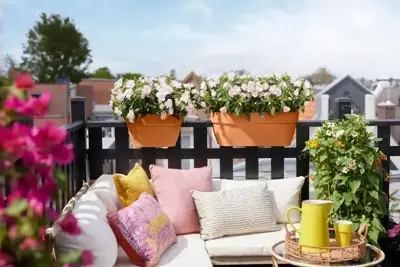 Elho Vibia Campana flower bridge 60 cm terra - afbeelding 7