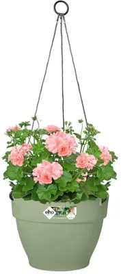 Elho Vibia Campana hangschaal 26cm pistachegroen - afbeelding 1