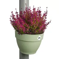 Elho Vibia Campana regenpijp bloempot 21x16cm pistache groen - afbeelding 5