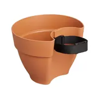 Elho Vibia Campana regenpijp bloempot 21x16cm terra - afbeelding 4