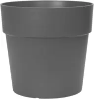 Elho Vibia Campana straight bloempot rond 30 cm antraciet