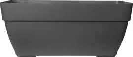 Elho Vibia Campana terrace plantenbak 80 cm antraciet - afbeelding 2
