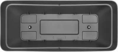 Elho Vibia Campana terrace plantenbak 80 cm antraciet - afbeelding 3