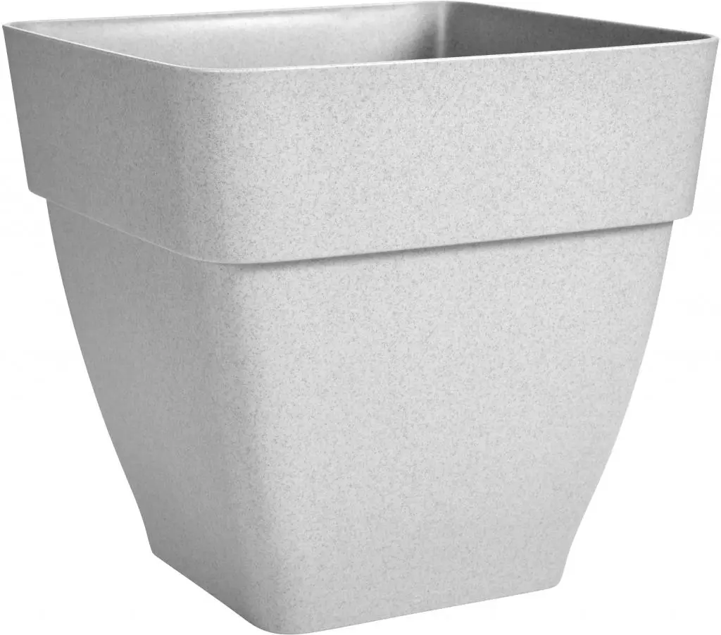Greenvass 20 x vierkante bloempot, 13 x 13 x 13 cm, 20 stuks