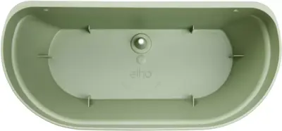 Elho Vibia Campana wall basket wandbak 35 cm pistachegroen - afbeelding 3