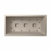 Elho vivo next plantenbak met wielen 60cm paddenstoel beige - afbeelding 3