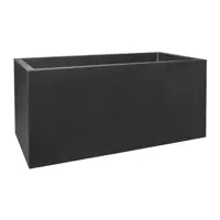 Elho Vivo Next plantenbak met wieltjes 80cm living black - afbeelding 3