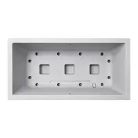 Elho Vivo Next plantenbak met wieltjes 80cm living concrete - afbeelding 4