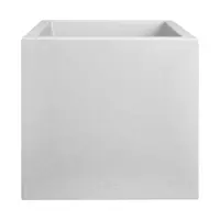 Elho Vivo Next vierkante plantenbak met wielen 40cm living concrete - afbeelding 1