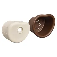elho vogelhuis organic bird house d25 h28cm Kastanje bruin - afbeelding 6