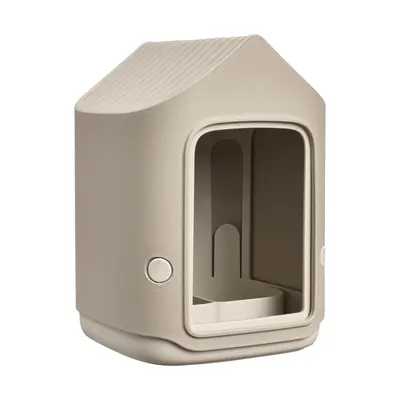 elho vogelvoederhuis cosy bird feeder d18 h23cm Paddenstoel beige - afbeelding 2