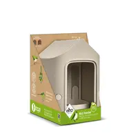 elho vogelvoederhuis cosy bird feeder d18 h23cm Paddenstoel beige - afbeelding 4
