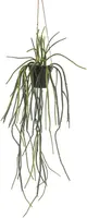 Emerald kunst hangplant rhypsalis 85cm groen - afbeelding 1