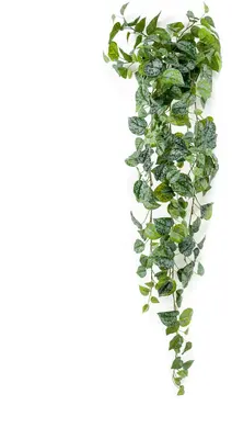 Emerald kunst hangplant scindapsus 120cm groen - afbeelding 1