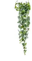 Emerald kunst hangplant scindapsus 120cm groen - afbeelding 1