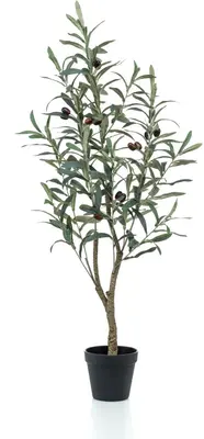 Emerald kunstplant olijf 80cm groen - afbeelding 1
