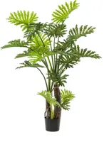 Emerald kunstplant philodendron 180cm groen - afbeelding 1
