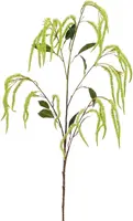 Emerald kunsttak amaranthus 100cm wit - afbeelding 1