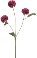 Emerald kunsttak dahlia 68cm beauty - afbeelding 1