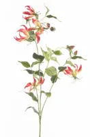 Emerald kunsttak gloriosa 120cm fuchsia - afbeelding 1