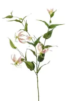 Emerald kunsttak gloriosa 120cm lichtroze - afbeelding 1