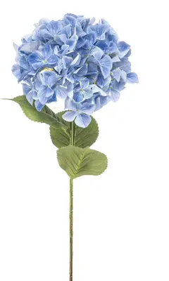 Emerald kunsttak hortensia 90cm blauw - afbeelding 1