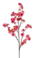 Emerald kunsttak kersenbloesem 120cm roze - afbeelding 1