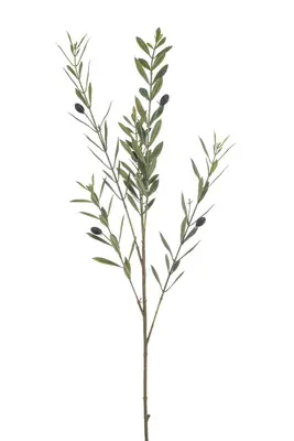 Emerald kunsttak olijf 90cm groen - afbeelding 1