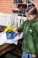 Esschert Design doe het zelf nestkastje met verf - afbeelding 3