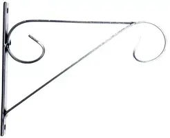 Esschert Design Hanging basket haak krul 19x2x16 cm - afbeelding 1