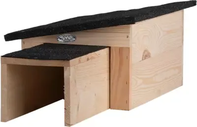 Esschert Design houten egelhuis 27 x 36 x 20cm