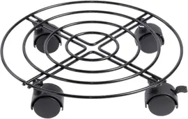 Esschert Design plantentrolley metaal rond s - afbeelding 1