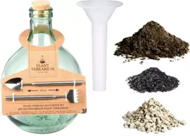 Esschert Design Terrarium fles 15l set doe-het-zelf 29,5x43 cm - afbeelding 1