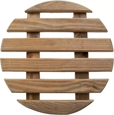 Esschert Design trolley bruin rond indoor - afbeelding 3