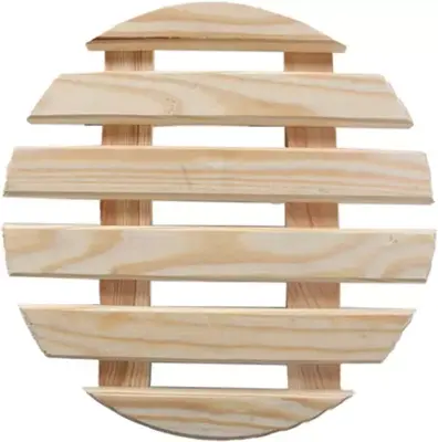 Esschert Design trolley naturel rond indoor - afbeelding 3