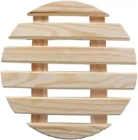 Esschert Design trolley naturel rond indoor - afbeelding 3