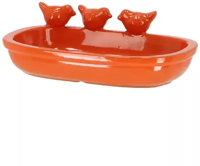 Esschert Design vogelbad oranje