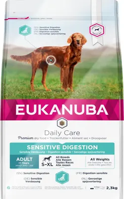 eukanuba daily care dog adult medium sens digest 2.3 kg