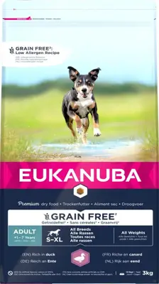 Eukanuba Dog adult duck 3kg