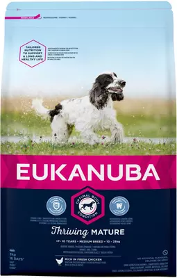 eukanuba dog mature medium 3 kg