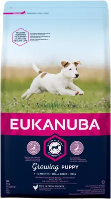 eukanuba dog puppy small 3 kg