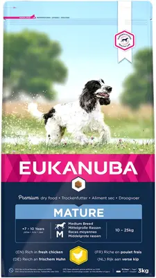 Eukanuba Mature Medium kip 3kg - afbeelding 1