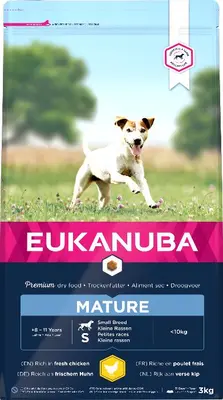Eukanuba Mature Small kip 3kg
